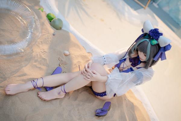 Bangni邦尼 泳装柴郡 [86P-832MB] Cosplay写真第 26 张
