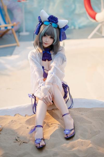Bangni邦尼 泳装柴郡 [86P-832MB] Cosplay写真第 9 张