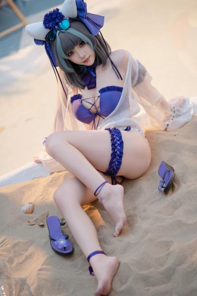 Bangni邦尼 泳装柴郡 [86P-832MB] Cosplay写真第 21 张