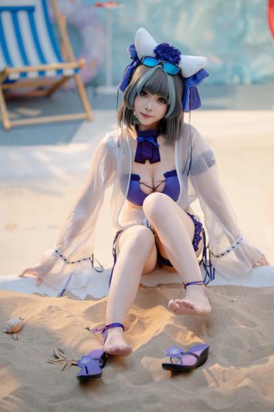 Bangni邦尼 泳装柴郡 [86P-832MB] Cosplay写真第 10 张