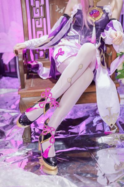 桜桃喵 崩坏：星穹铁道 符玄 [27P2V-1.95GB] Cosplay写真第 5 张
