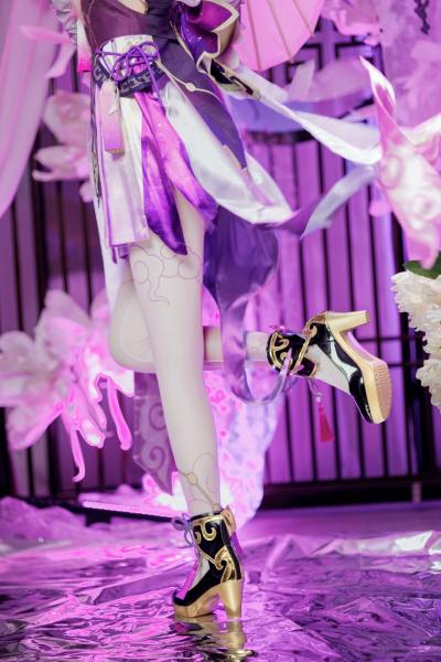 桜桃喵 崩坏：星穹铁道 符玄 [27P2V-1.95GB] Cosplay写真第 10 张