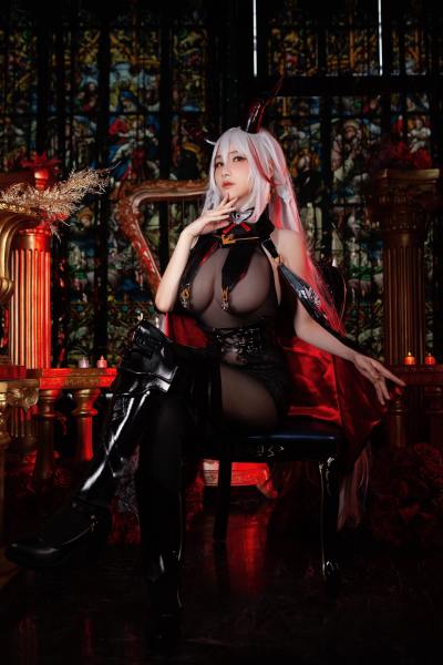 幼爱Youmeko Patreon 碧蓝航线 埃吉尔 [17P-71MB] Cosplay写真第 1 张