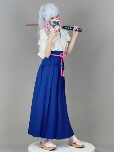 幼爱Youmeko 原神 神里绫华 [47P-213MB] Cosplay写真第 5 张