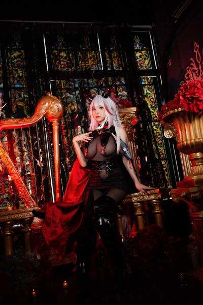 幼爱Youmeko Patreon 碧蓝航线 埃吉尔 [17P-71MB] Cosplay写真第 4 张