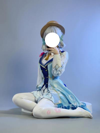 幼爱Youmeko 原神 神里绫华 [47P-213MB] Cosplay写真第 38 张