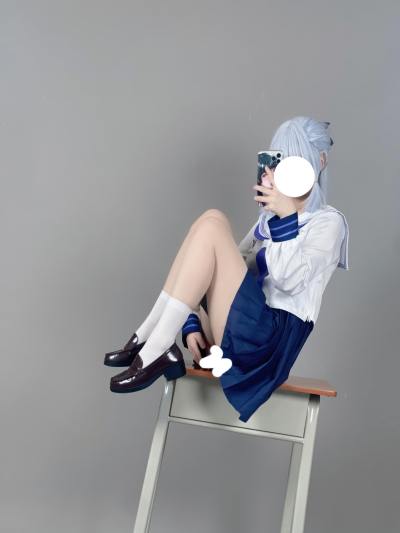 幼爱Youmeko 原神 神里绫华 [47P-213MB] Cosplay写真第 23 张