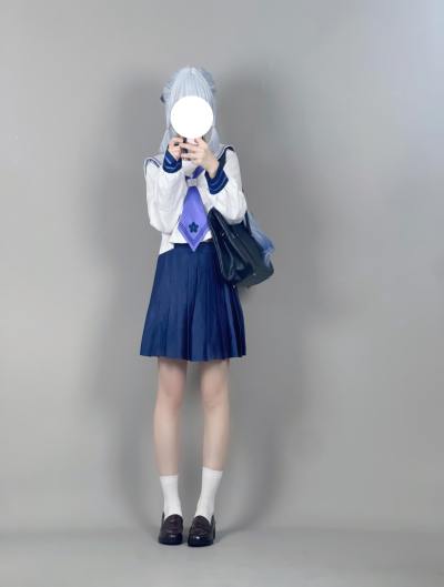 幼爱Youmeko 原神 神里绫华 [47P-213MB] Cosplay写真第 31 张