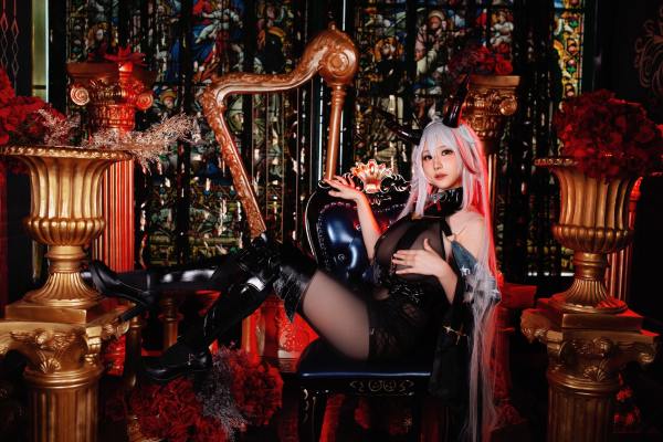 幼爱Youmeko Patreon 碧蓝航线 埃吉尔 [17P-71MB] Cosplay写真第 10 张