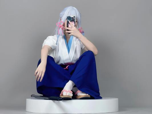 幼爱Youmeko 原神 神里绫华 [47P-213MB] Cosplay写真第 6 张
