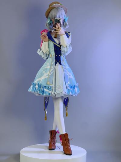 幼爱Youmeko 原神 神里绫华 [47P-213MB] Cosplay写真第 46 张