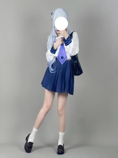 幼爱Youmeko 原神 神里绫华 [47P-213MB] Cosplay写真第 32 张