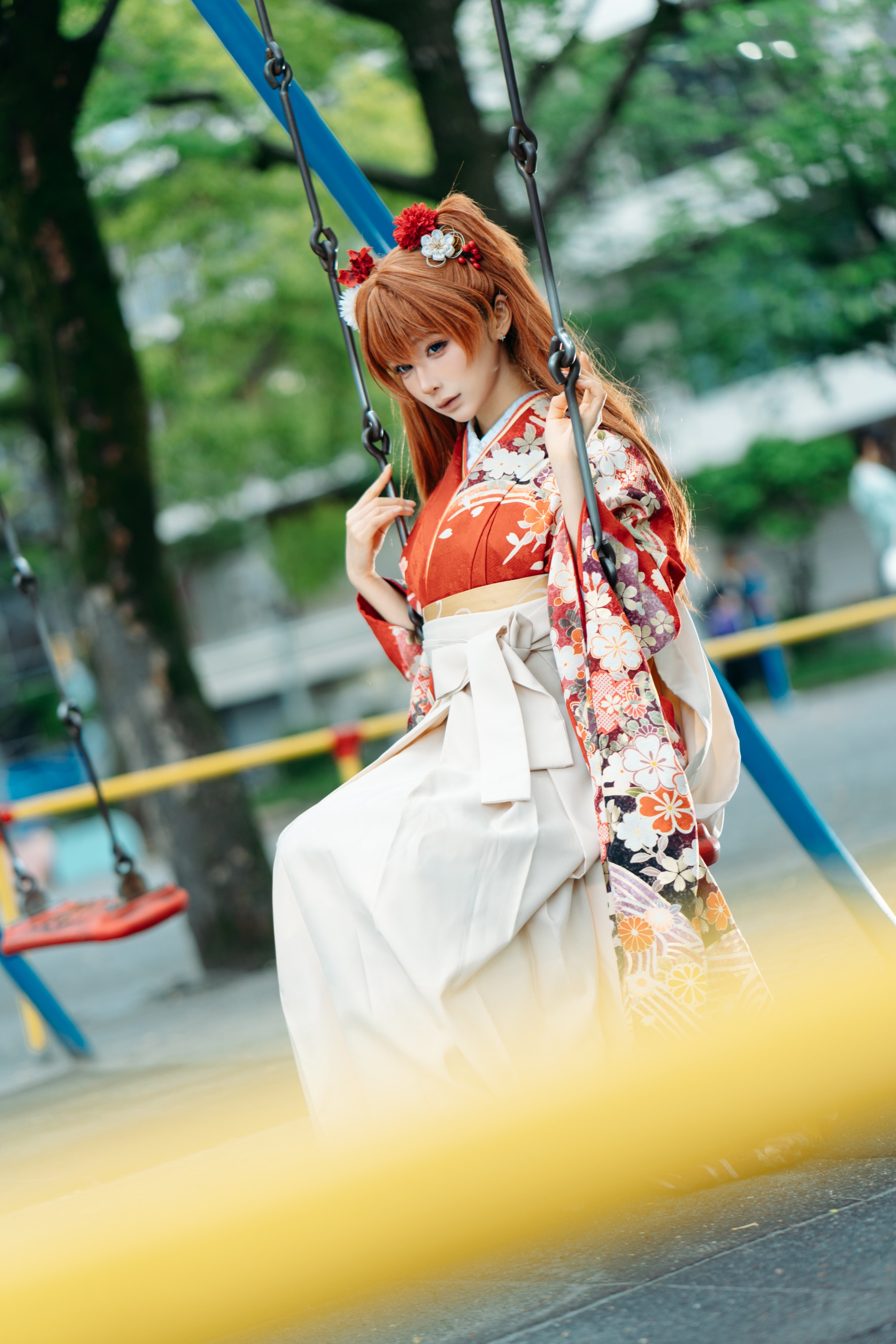 【蠢沫沫】EVA 明日香 和服