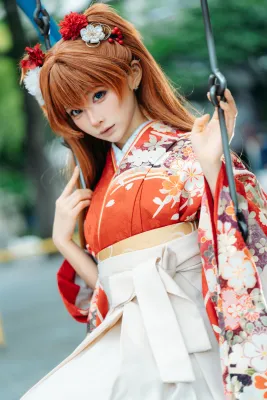 EVA 明日香 和服