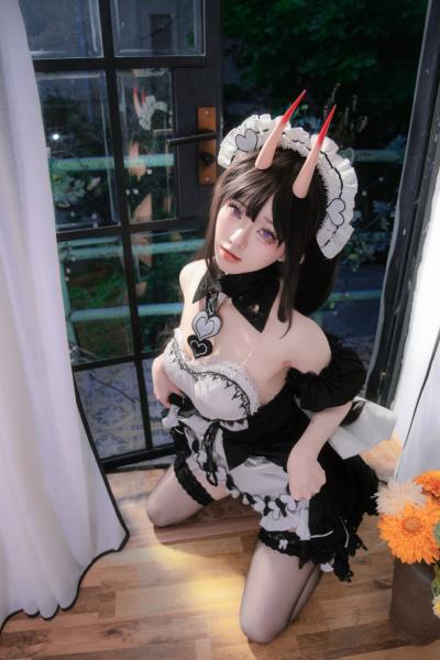 前野太太 碧蓝航线 能代 女仆 [39P-202MB] Cosplay写真第 26 张