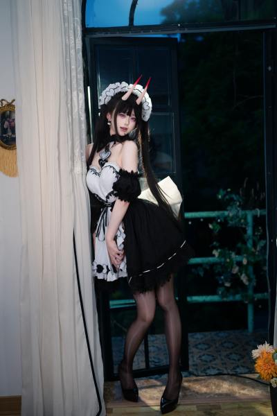 前野太太 碧蓝航线 能代 女仆 [39P-202MB] Cosplay写真第 24 张