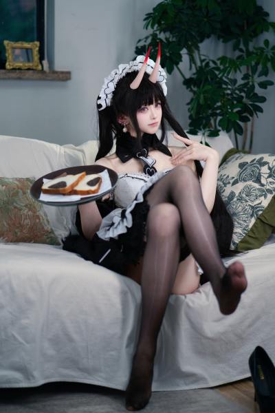 前野太太 碧蓝航线 能代 女仆 [39P-202MB] Cosplay写真第 5 张