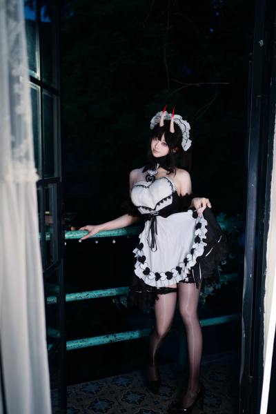 前野太太 碧蓝航线 能代 女仆 [39P-202MB] Cosplay写真第 22 张