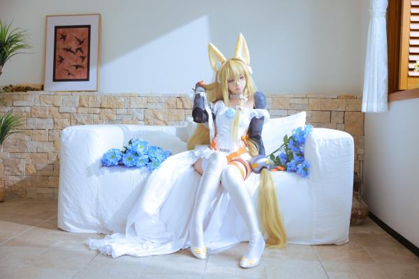 G44不会受伤 少女前线 G41 婚纱 [44P-654MB] Cosplay写真第 5 张