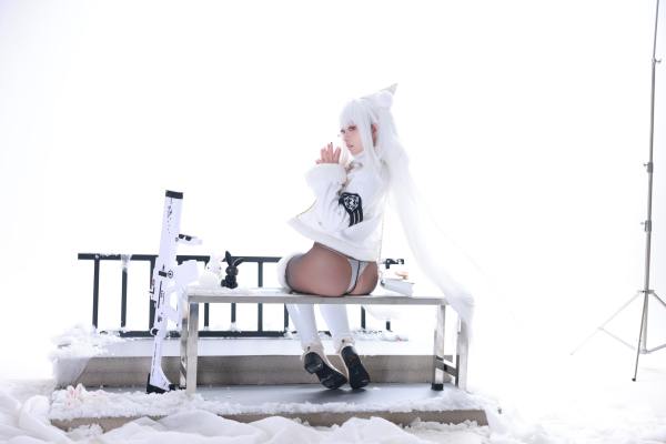 G44不会受伤 胜利女神NIKKE 布兰儿 幸运特快车 [51P-359MB] Cosplay写真第 24 张