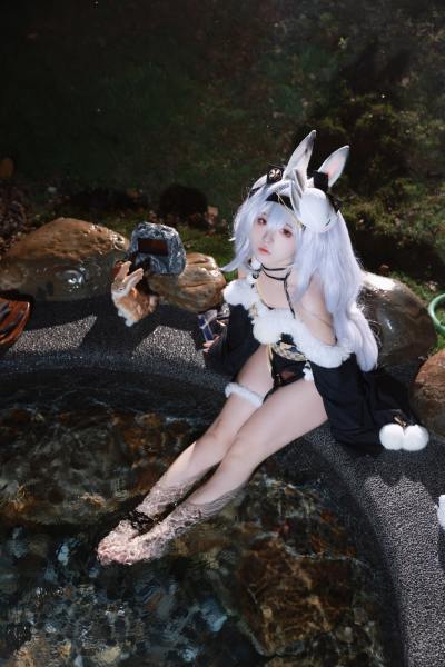 G44不会受伤 碧蓝航线 拉菲浴衣 [45P-735MB] Cosplay写真第 17 张