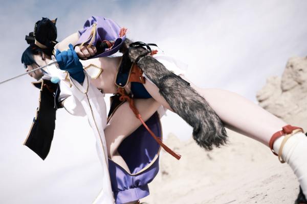 G44不会受伤 FGO 牛若丸 [31P-430MB] Cosplay写真第 6 张
