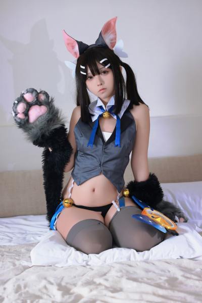 G44不会受伤 魔法少女☆伊莉雅 美游 猫娘 [21P-110MB] Cosplay写真第 5 张