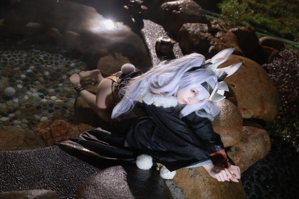 G44不会受伤 碧蓝航线 拉菲浴衣 [45P-735MB] Cosplay写真第 27 张