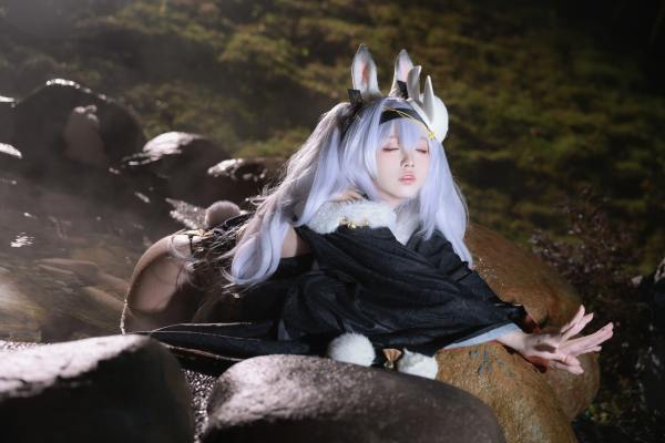 G44不会受伤 碧蓝航线 拉菲浴衣 [45P-735MB] Cosplay写真第 26 张