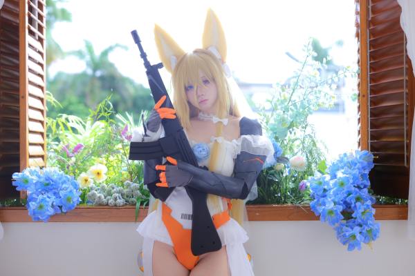 G44不会受伤 少女前线 G41 婚纱 [44P-654MB] Cosplay写真第 17 张