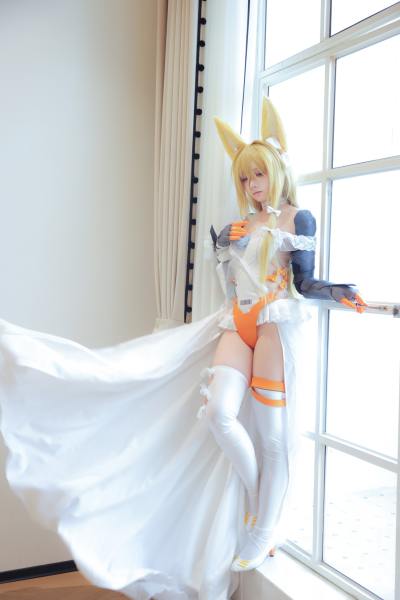 G44不会受伤 少女前线 G41 婚纱 [44P-654MB] Cosplay写真第 22 张