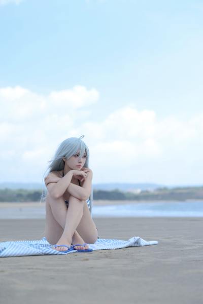 G44不会受伤 幽鬼泳装 [32P-396MB] Cosplay写真第 26 张