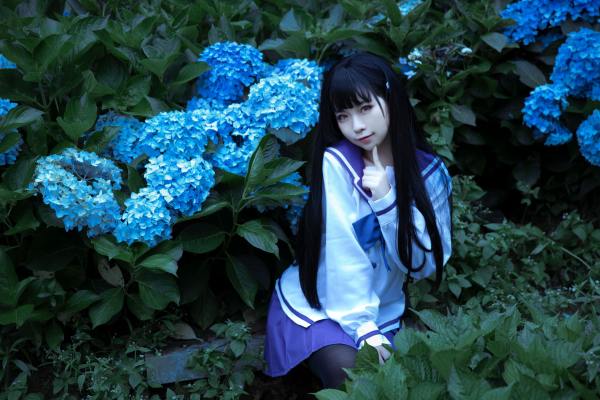 G44不会受伤 散华礼弥 [20P-163MB] Cosplay写真第 17 张