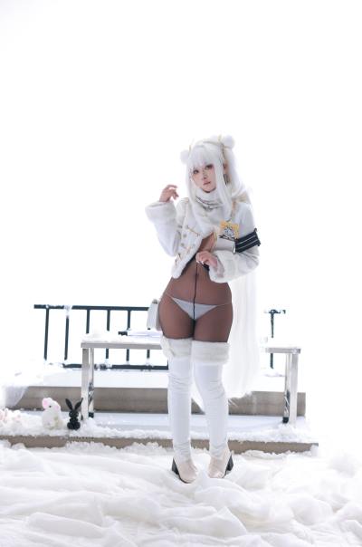 G44不会受伤 胜利女神NIKKE 布兰儿 幸运特快车 [51P-359MB] Cosplay写真第 1 张