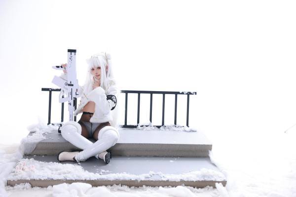 G44不会受伤 胜利女神NIKKE 布兰儿 幸运特快车 [51P-359MB] Cosplay写真第 31 张