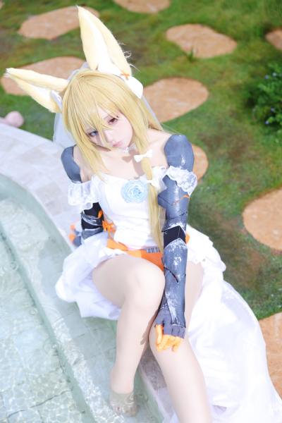 G44不会受伤 少女前线 G41 婚纱 [44P-654MB] Cosplay写真第 35 张