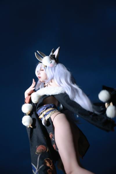 G44不会受伤 碧蓝航线 拉菲浴衣 [45P-735MB] Cosplay写真第 6 张