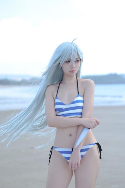 G44不会受伤 幽鬼泳装 [32P-396MB] Cosplay写真第 27 张