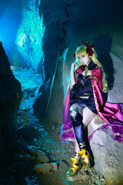 G44不会受伤 FGO 艾蕾什基伽尔 [23P-425MB] Cosplay写真第 15 张