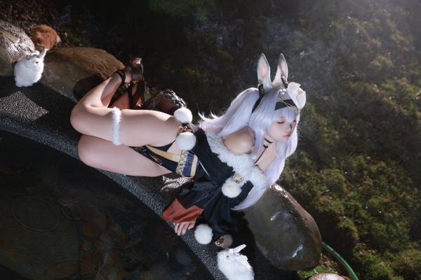 G44不会受伤 碧蓝航线 拉菲浴衣 [45P-735MB] Cosplay写真第 20 张