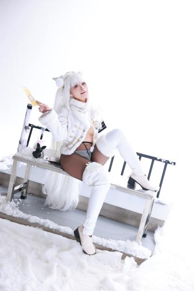 G44不会受伤 胜利女神NIKKE 布兰儿 幸运特快车 [51P-359MB] Cosplay写真第 19 张