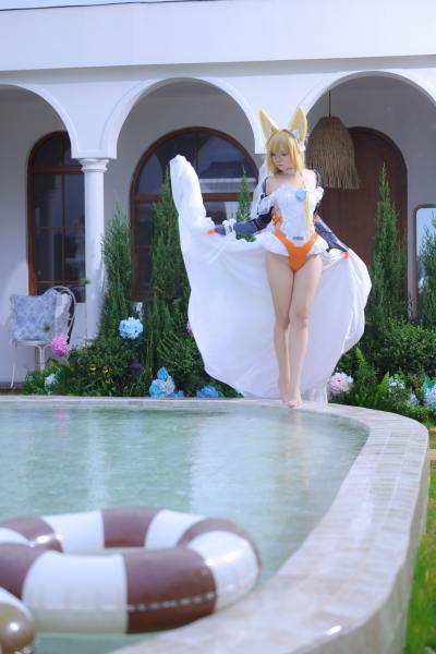 G44不会受伤 少女前线 G41 婚纱 [44P-654MB] Cosplay写真第 32 张