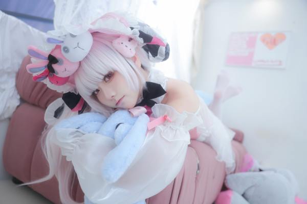 G44不会受伤 碧蓝航线 哈尔福德 [38P-503MB] Cosplay写真第 34 张
