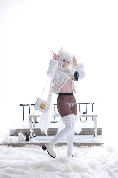 G44不会受伤 胜利女神NIKKE 布兰儿 幸运特快车 [51P-359MB] Cosplay写真第 3 张