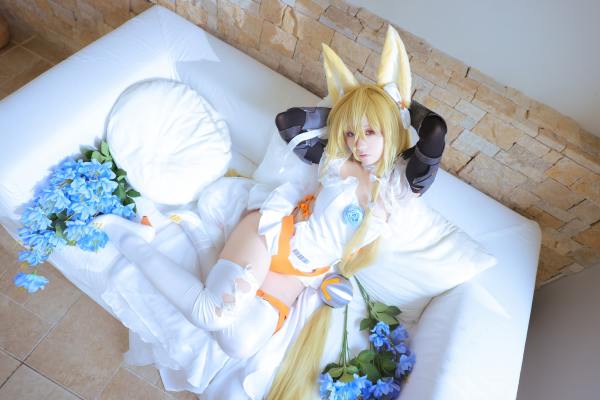 G44不会受伤 少女前线 G41 婚纱 [44P-654MB] Cosplay写真第 10 张