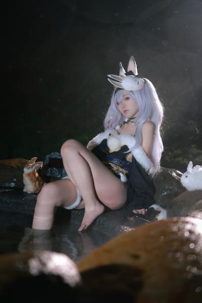 G44不会受伤 碧蓝航线 拉菲浴衣 [45P-735MB] Cosplay写真第 14 张