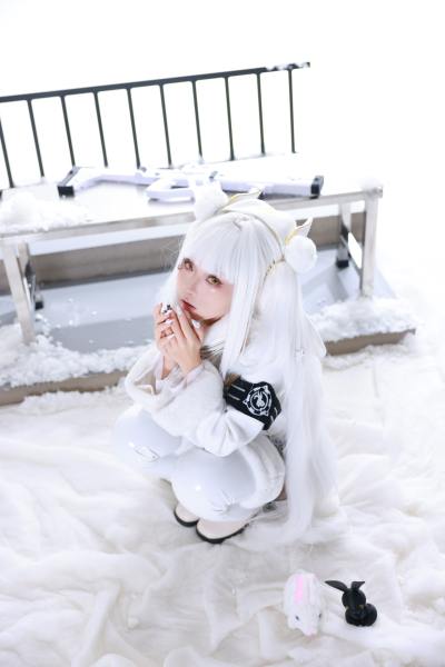 G44不会受伤 胜利女神NIKKE 布兰儿 幸运特快车 [51P-359MB] Cosplay写真第 9 张