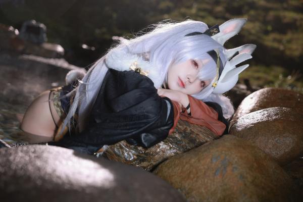 G44不会受伤 碧蓝航线 拉菲浴衣 [45P-735MB] Cosplay写真第 29 张