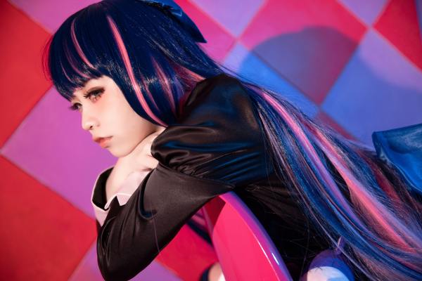 G44不会受伤 吊带袜天使 Stocking [20P-228MB] Cosplay写真第 15 张