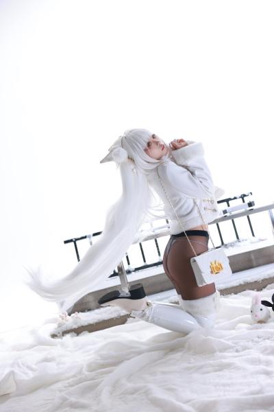 G44不会受伤 胜利女神NIKKE 布兰儿 幸运特快车 [51P-359MB] Cosplay写真第 10 张